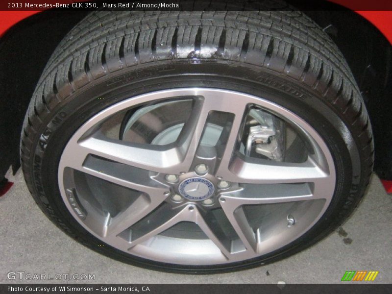 Mars Red / Almond/Mocha 2013 Mercedes-Benz GLK 350