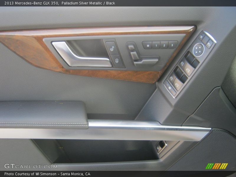 Palladium Silver Metallic / Black 2013 Mercedes-Benz GLK 350
