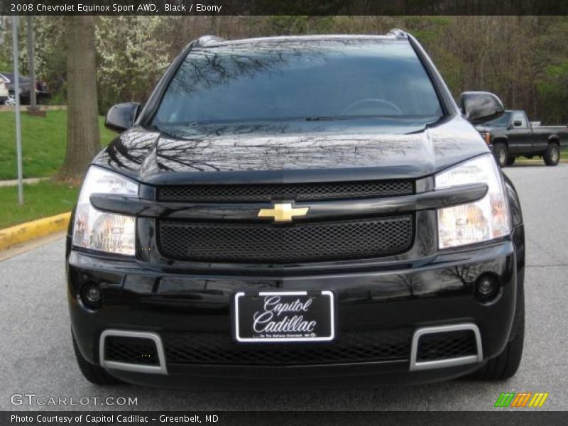 Black / Ebony 2008 Chevrolet Equinox Sport AWD