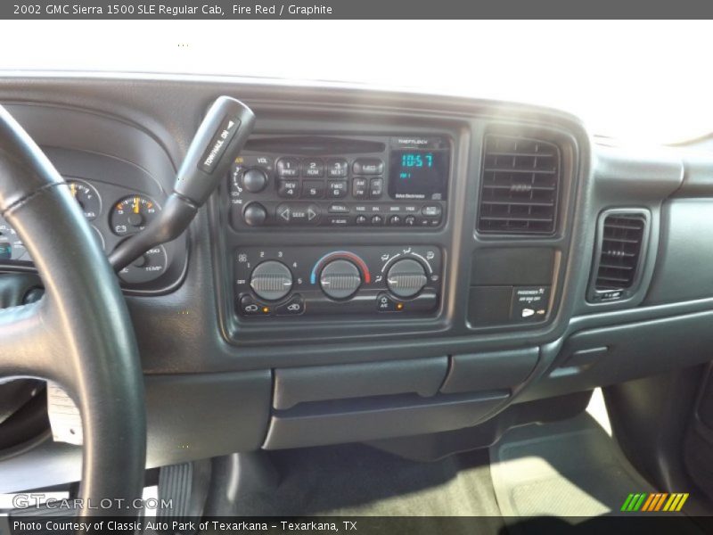 Fire Red / Graphite 2002 GMC Sierra 1500 SLE Regular Cab