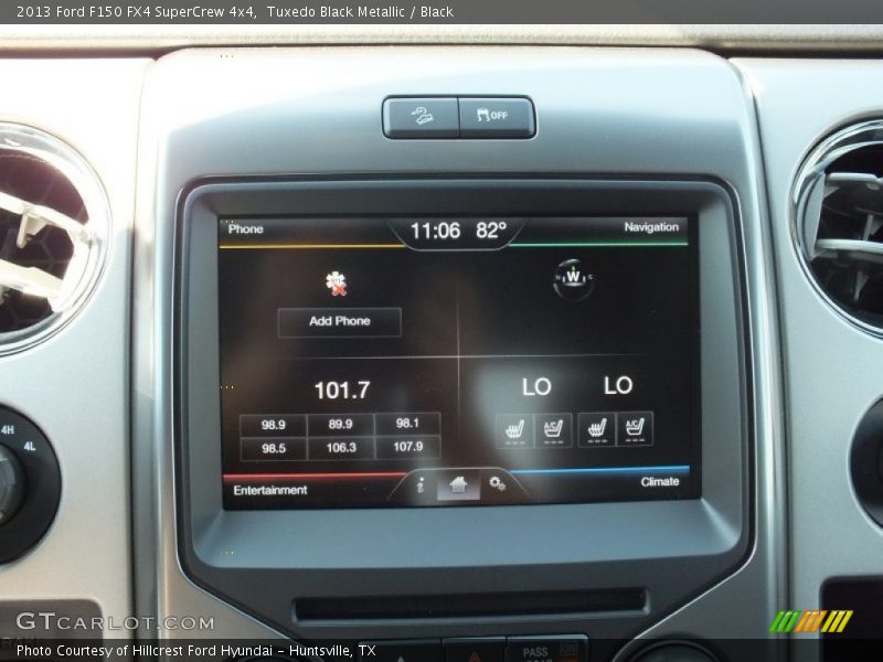 Tuxedo Black Metallic / Black 2013 Ford F150 FX4 SuperCrew 4x4