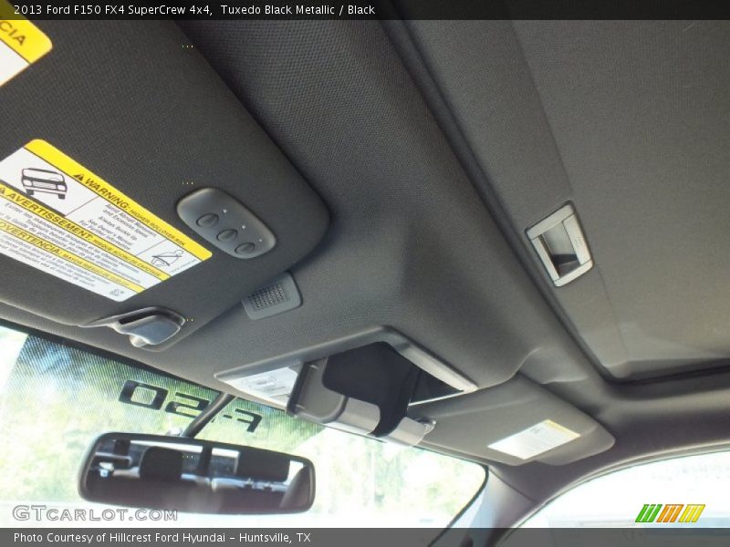 Tuxedo Black Metallic / Black 2013 Ford F150 FX4 SuperCrew 4x4