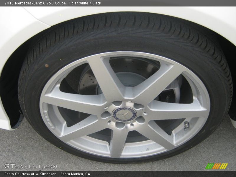 Polar White / Black 2013 Mercedes-Benz C 250 Coupe