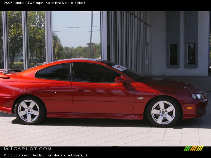 Spice Red Metallic / Black 2006 Pontiac GTO Coupe