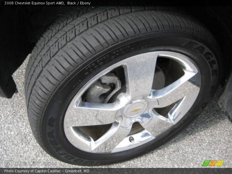 Black / Ebony 2008 Chevrolet Equinox Sport AWD