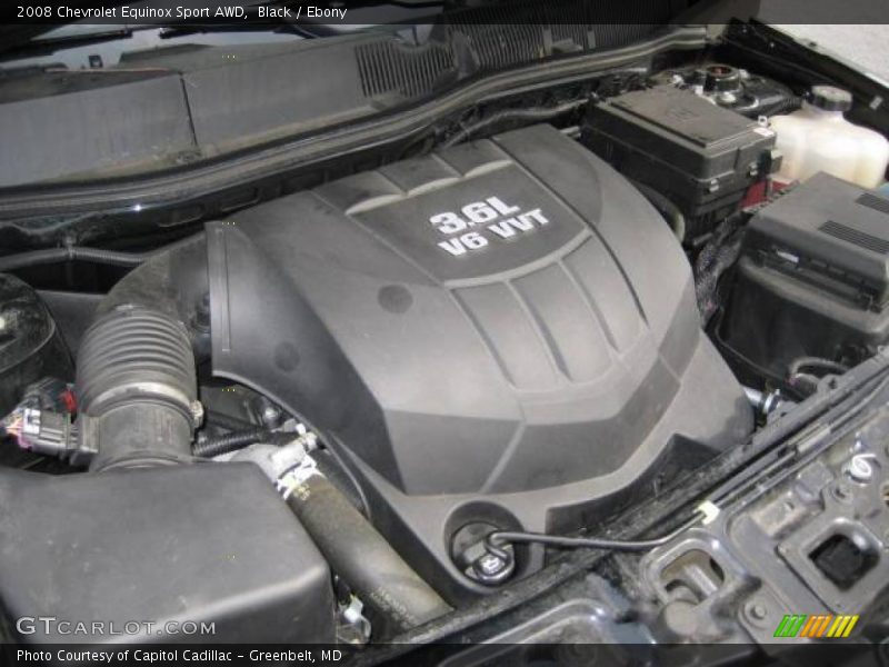 Black / Ebony 2008 Chevrolet Equinox Sport AWD