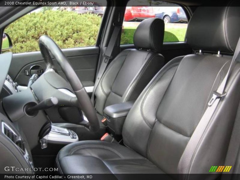 Black / Ebony 2008 Chevrolet Equinox Sport AWD