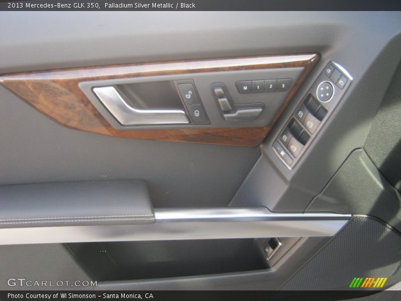 Palladium Silver Metallic / Black 2013 Mercedes-Benz GLK 350