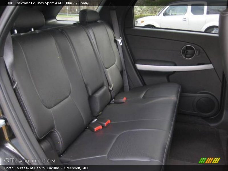 Black / Ebony 2008 Chevrolet Equinox Sport AWD
