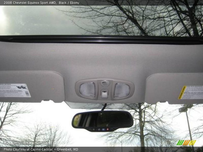 Black / Ebony 2008 Chevrolet Equinox Sport AWD