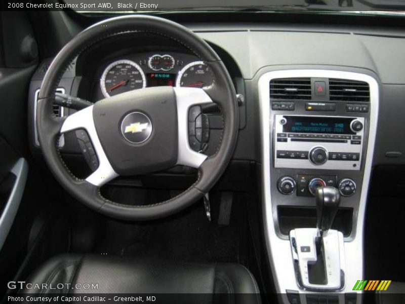 Black / Ebony 2008 Chevrolet Equinox Sport AWD