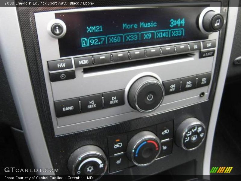 Black / Ebony 2008 Chevrolet Equinox Sport AWD