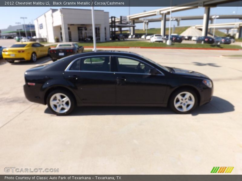 Black Granite Metallic / Cocoa/Cashmere 2012 Chevrolet Malibu LS