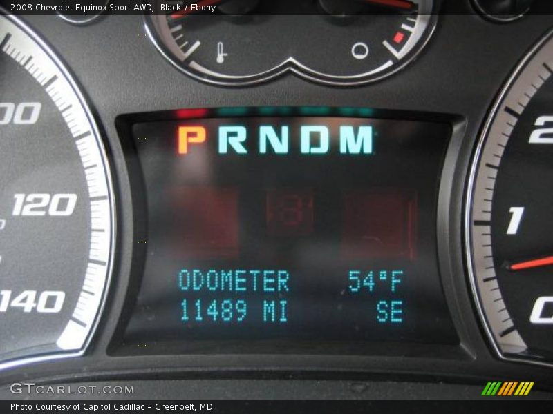 Black / Ebony 2008 Chevrolet Equinox Sport AWD
