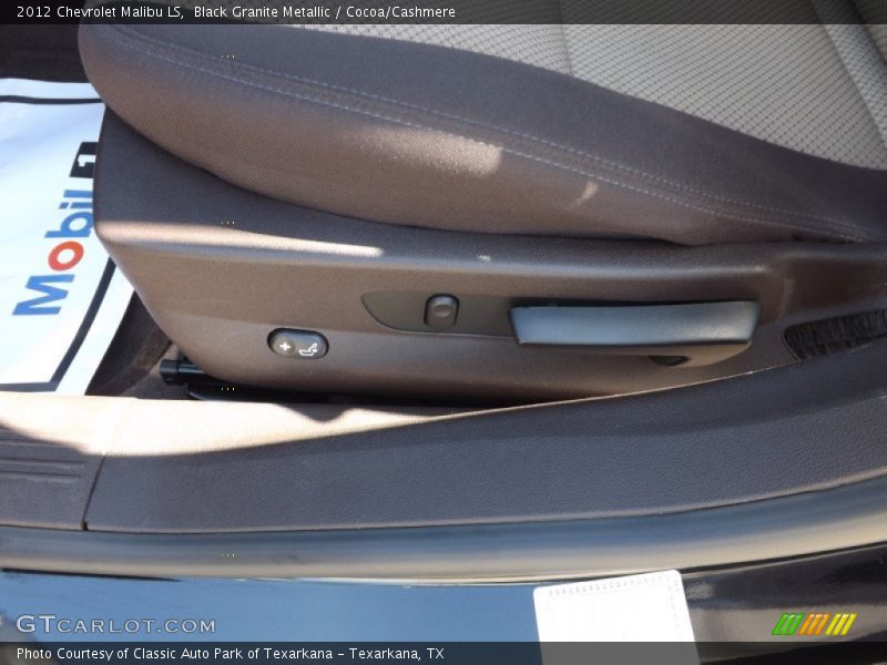 Black Granite Metallic / Cocoa/Cashmere 2012 Chevrolet Malibu LS