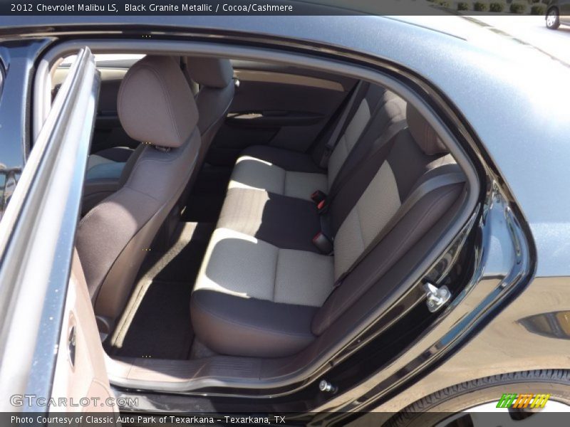 Black Granite Metallic / Cocoa/Cashmere 2012 Chevrolet Malibu LS