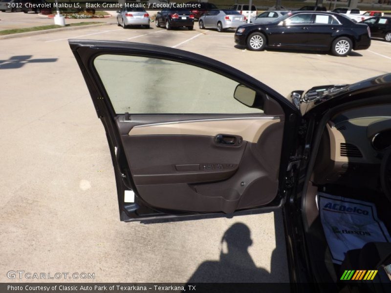 Black Granite Metallic / Cocoa/Cashmere 2012 Chevrolet Malibu LS