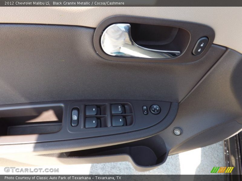 Black Granite Metallic / Cocoa/Cashmere 2012 Chevrolet Malibu LS