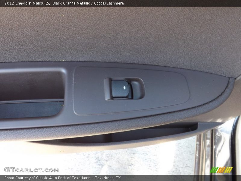 Black Granite Metallic / Cocoa/Cashmere 2012 Chevrolet Malibu LS