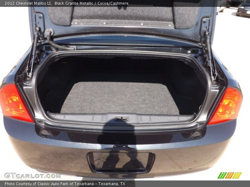 Black Granite Metallic / Cocoa/Cashmere 2012 Chevrolet Malibu LS