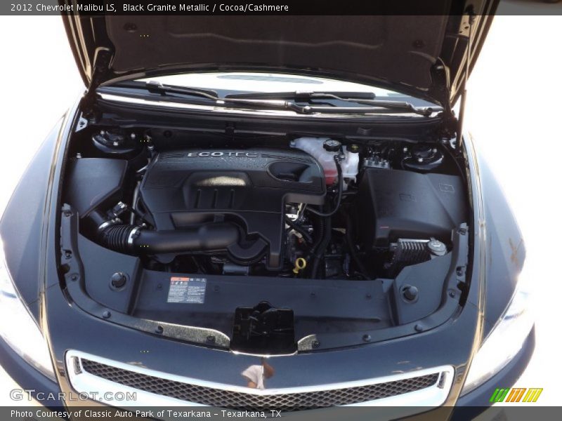 Black Granite Metallic / Cocoa/Cashmere 2012 Chevrolet Malibu LS