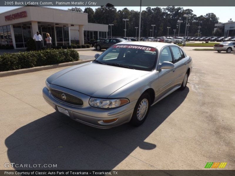 Platinum Metallic / Gray 2005 Buick LeSabre Custom