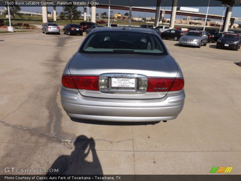 Platinum Metallic / Gray 2005 Buick LeSabre Custom