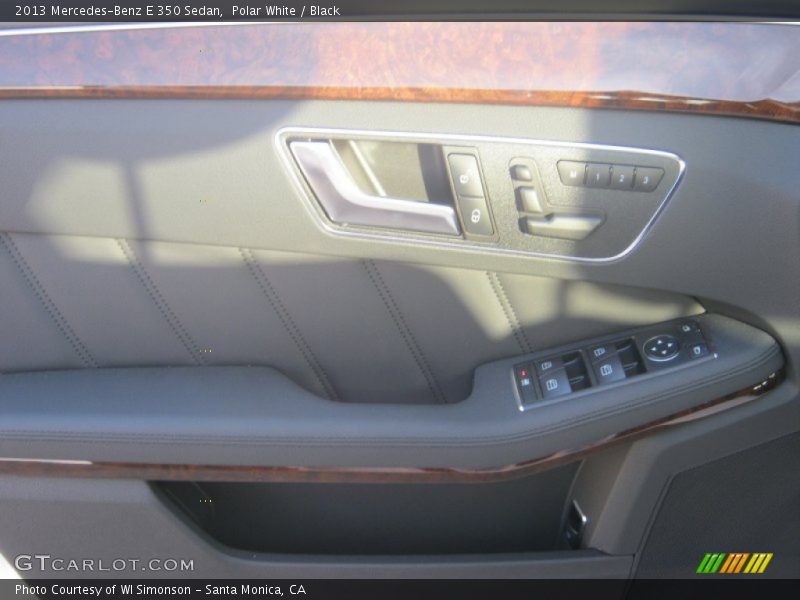 Polar White / Black 2013 Mercedes-Benz E 350 Sedan