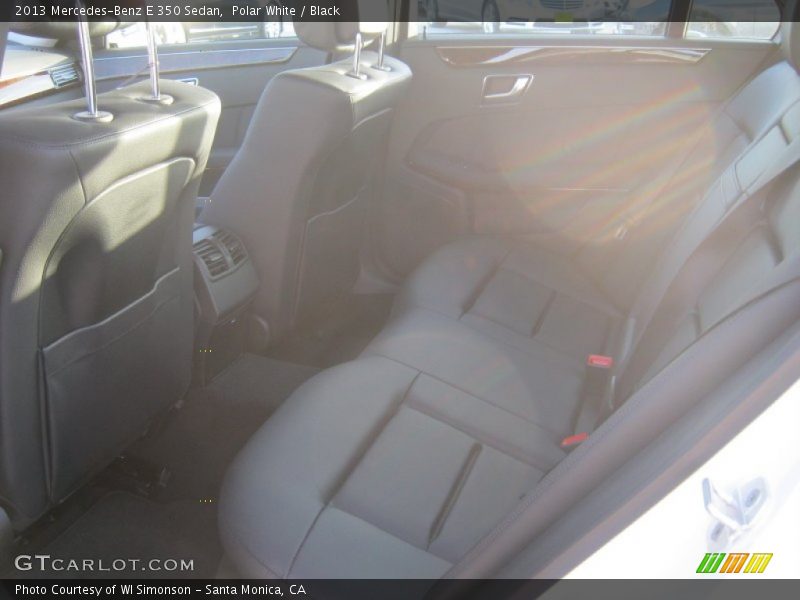 Polar White / Black 2013 Mercedes-Benz E 350 Sedan
