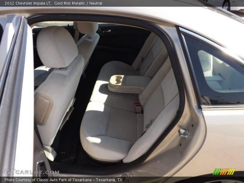 Gold Mist Metallic / Neutral 2012 Chevrolet Impala LT