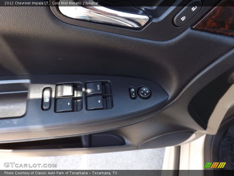Gold Mist Metallic / Neutral 2012 Chevrolet Impala LT