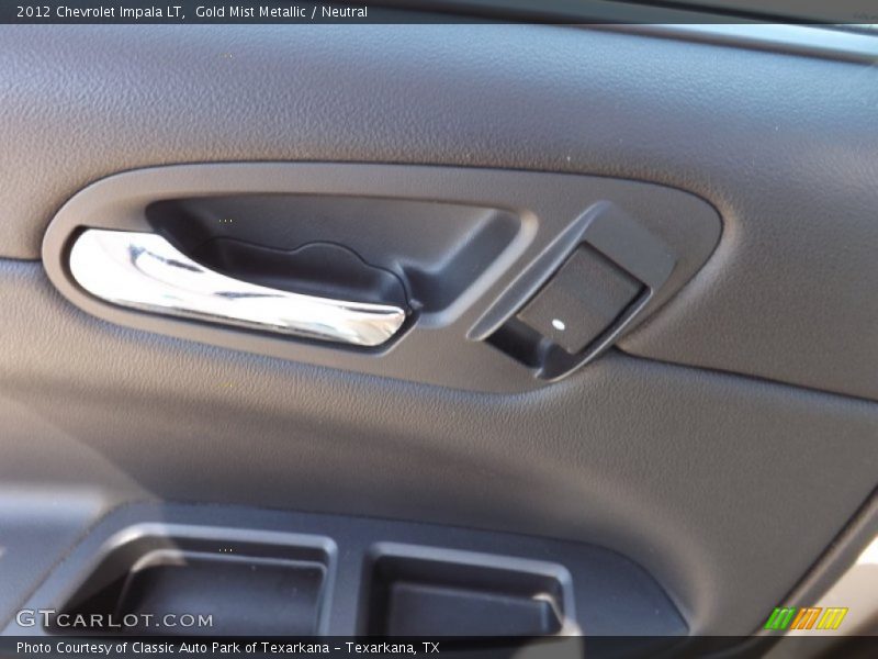 Gold Mist Metallic / Neutral 2012 Chevrolet Impala LT