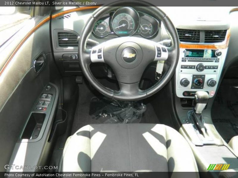 Silver Ice Metallic / Ebony 2012 Chevrolet Malibu LT