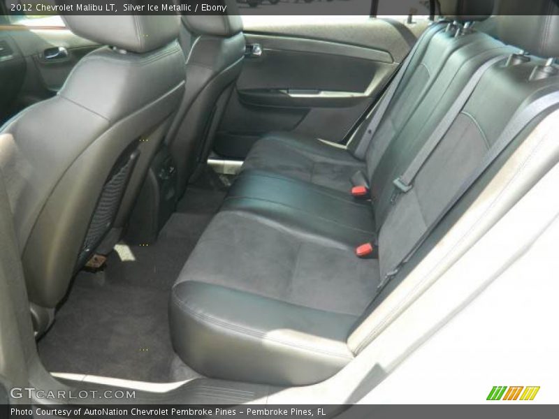Silver Ice Metallic / Ebony 2012 Chevrolet Malibu LT