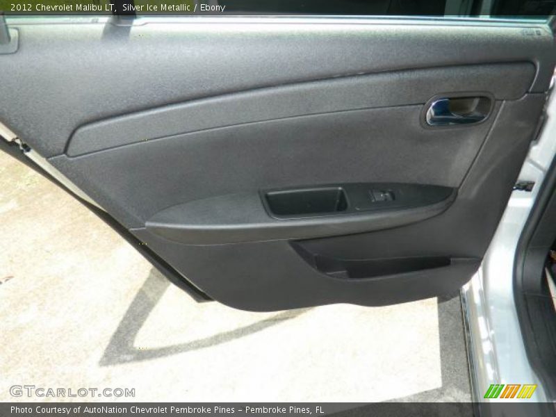 Silver Ice Metallic / Ebony 2012 Chevrolet Malibu LT