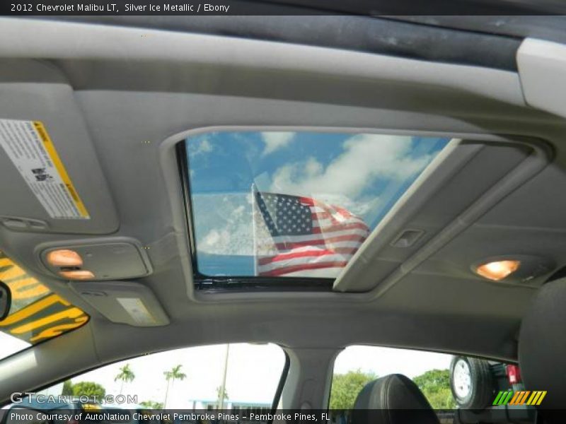 Silver Ice Metallic / Ebony 2012 Chevrolet Malibu LT