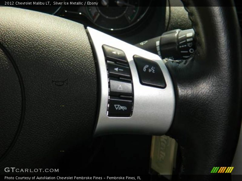 Silver Ice Metallic / Ebony 2012 Chevrolet Malibu LT