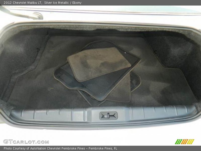 Silver Ice Metallic / Ebony 2012 Chevrolet Malibu LT