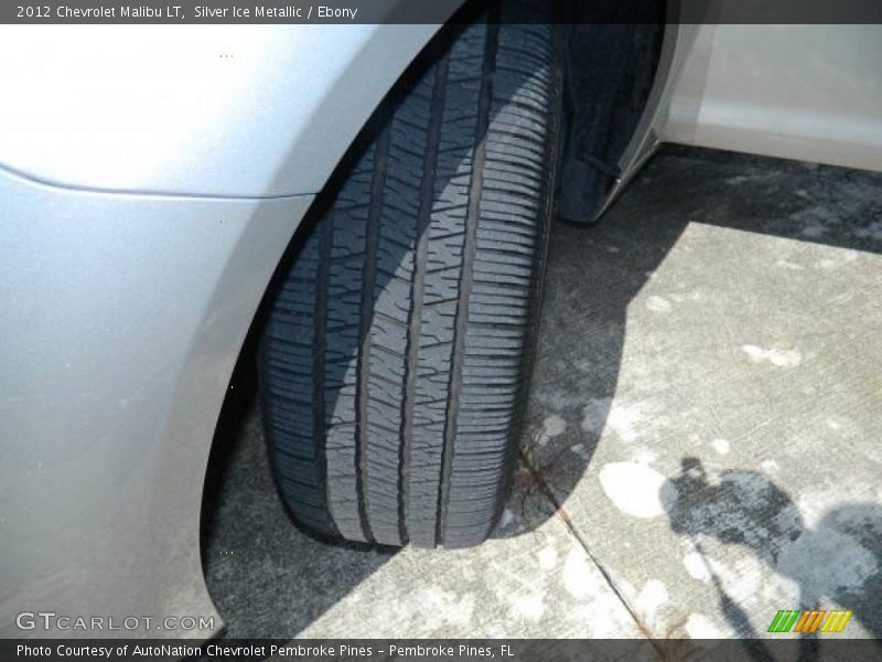 Silver Ice Metallic / Ebony 2012 Chevrolet Malibu LT