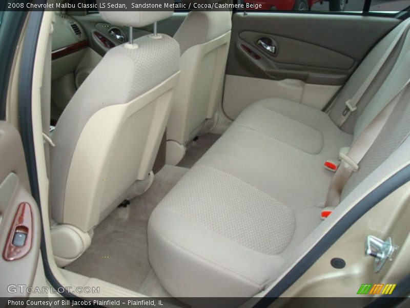 Sandstone Metallic / Cocoa/Cashmere Beige 2008 Chevrolet Malibu Classic LS Sedan