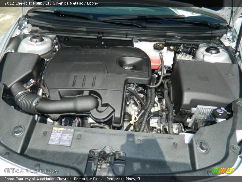 Silver Ice Metallic / Ebony 2012 Chevrolet Malibu LT