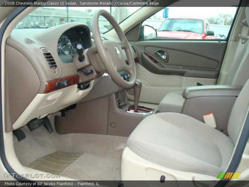 Sandstone Metallic / Cocoa/Cashmere Beige 2008 Chevrolet Malibu Classic LS Sedan