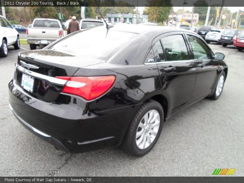 Black / Black 2011 Chrysler 200 Touring