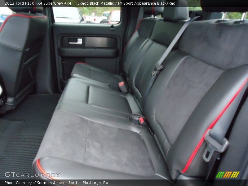 Rear Seat of 2013 F150 FX4 SuperCrew 4x4
