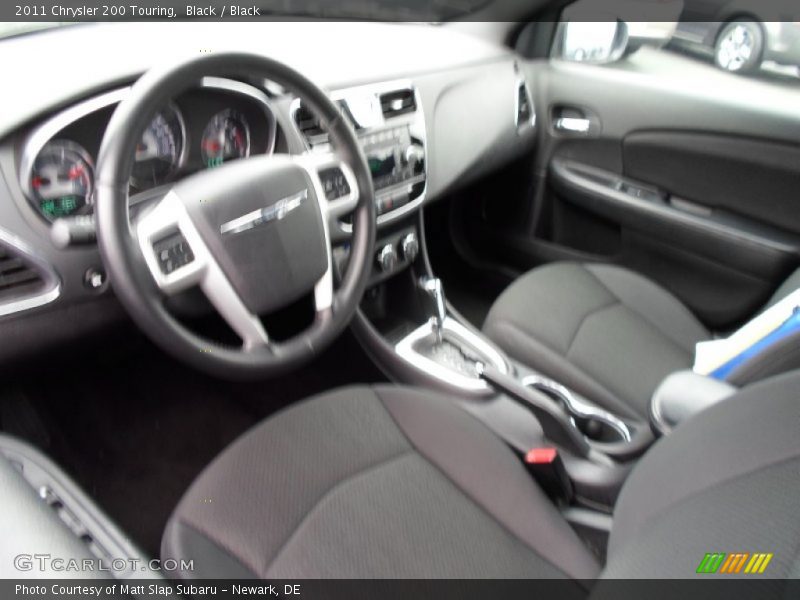 Black / Black 2011 Chrysler 200 Touring