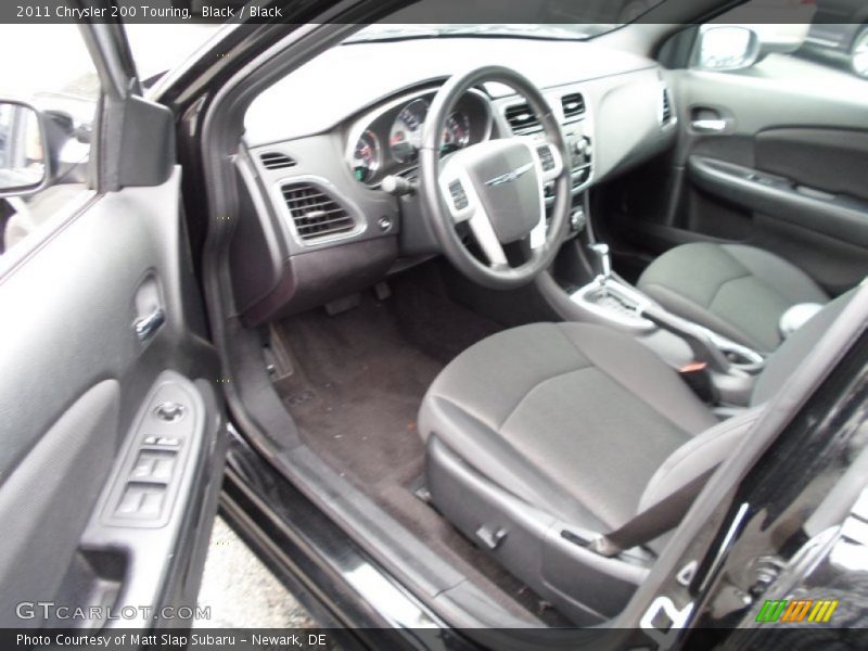 Black / Black 2011 Chrysler 200 Touring