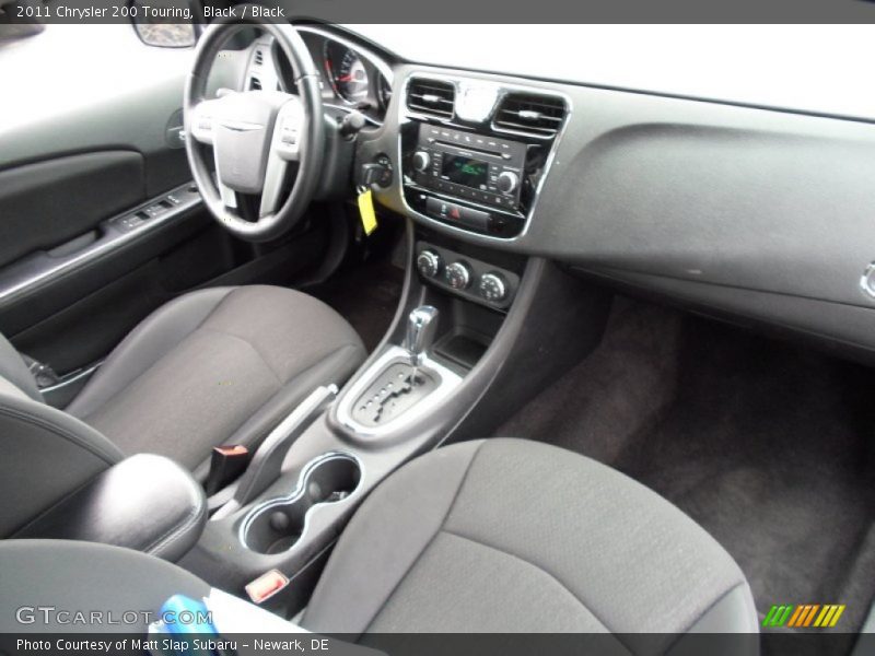 Black / Black 2011 Chrysler 200 Touring