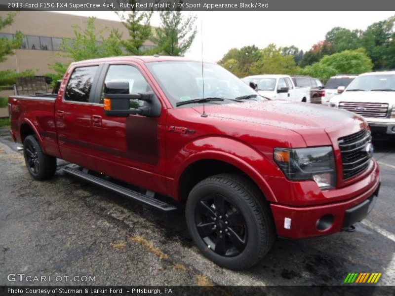 Front 3/4 View of 2013 F150 FX4 SuperCrew 4x4