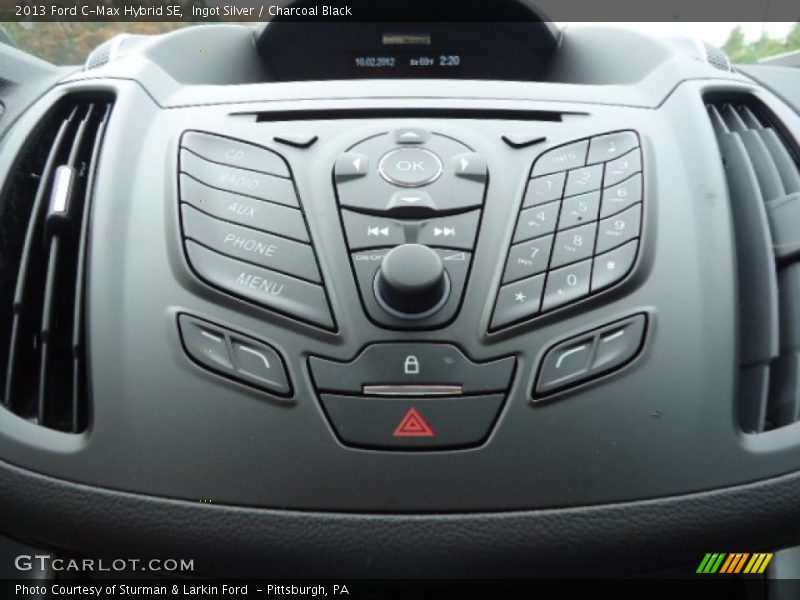 Controls of 2013 C-Max Hybrid SE