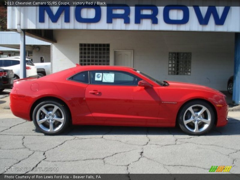 Victory Red / Black 2013 Chevrolet Camaro SS/RS Coupe